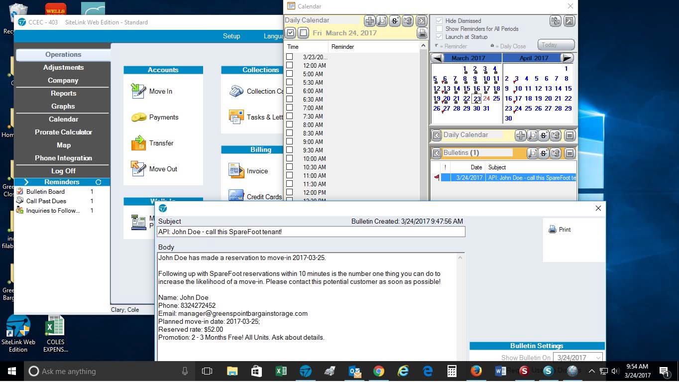 SpareFoot Quick User Guide Bargain Storage